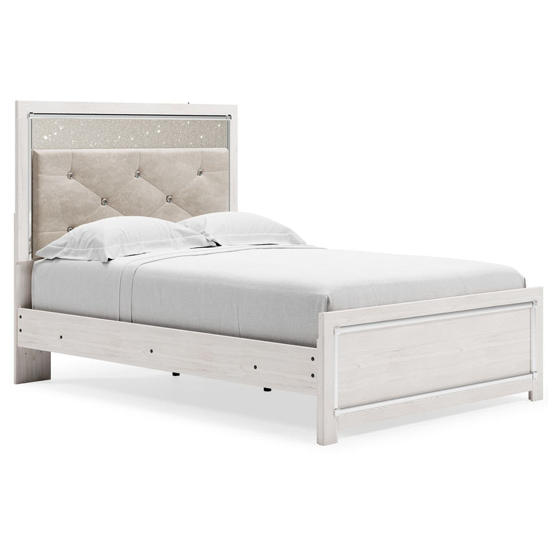 Altyra - White - Full Panel Bed-Washburn's Home Furnishings