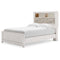 Altyra - White - Full Panel Bookcase Bed-Washburn's Home Furnishings