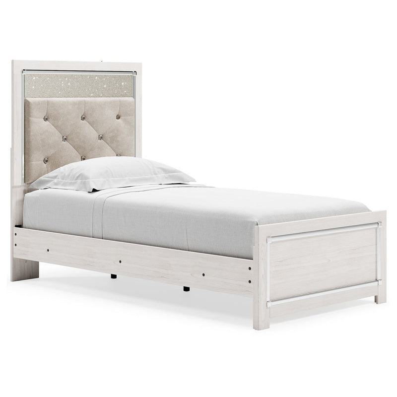 Altyra - White - Twin Panel Bed-Washburn's Home Furnishings