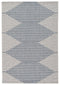 Alverno - White/blue - Large Rug-Washburn's Home Furnishings