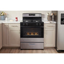 Amana 30" Gas Range w/ Bake Assist Temps - Stainless Steel-Washburn's Home Furnishings