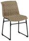 Amaris - Brown/black - Chair (2/cn)-Washburn's Home Furnishings