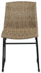 Amaris - Brown/black - Chair (2/cn)-Washburn's Home Furnishings