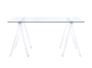 Amaturo - Writing Desk - Pearl Silver-Washburn's Home Furnishings