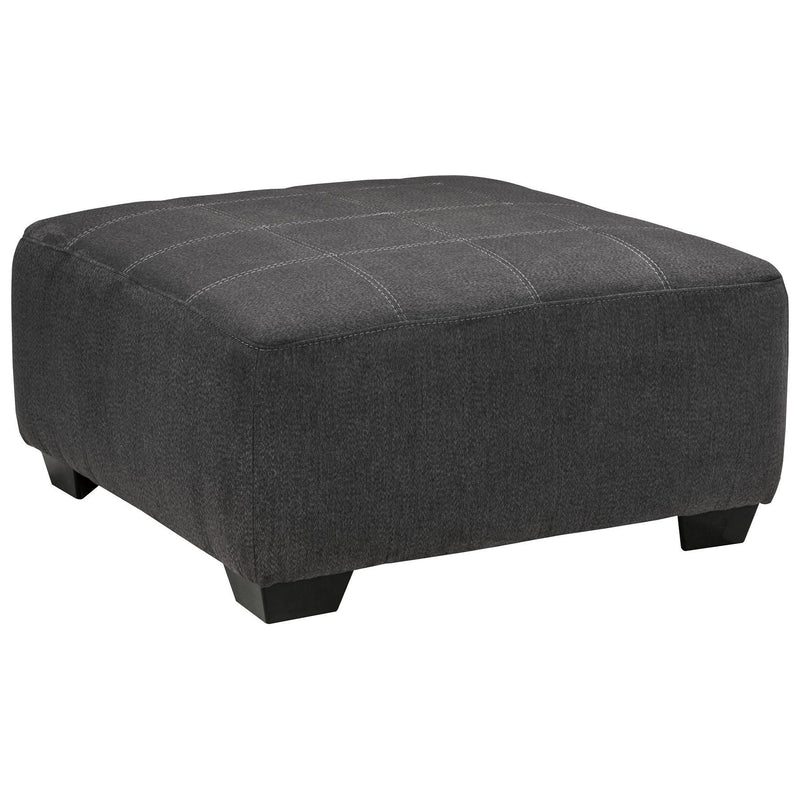 Ambee - Slate - Oversized Accent Ottoman-Washburn's Home Furnishings