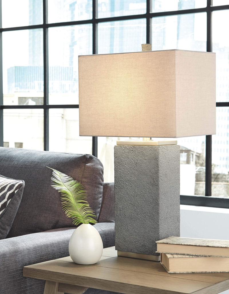 Amergin - Grain - Poly Table Lamp (2/cn)-Washburn's Home Furnishings