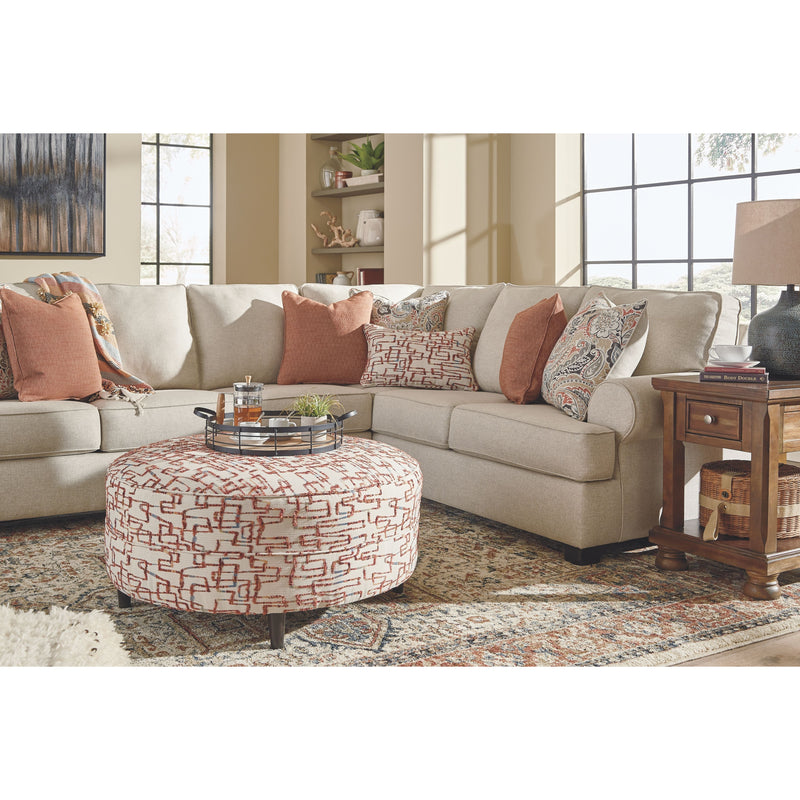 Amici - Fiesta - Oversized Accent Ottoman-Washburn's Home Furnishings