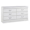 Anarasia - White - Six Drawer Dresser-Washburn's Home Furnishings