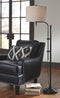 Anemoon - Black - Metal Floor Lamp (1/cn)-Washburn's Home Furnishings