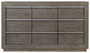 Anibecca - Weathered Gray - Dresser-Washburn's Home Furnishings