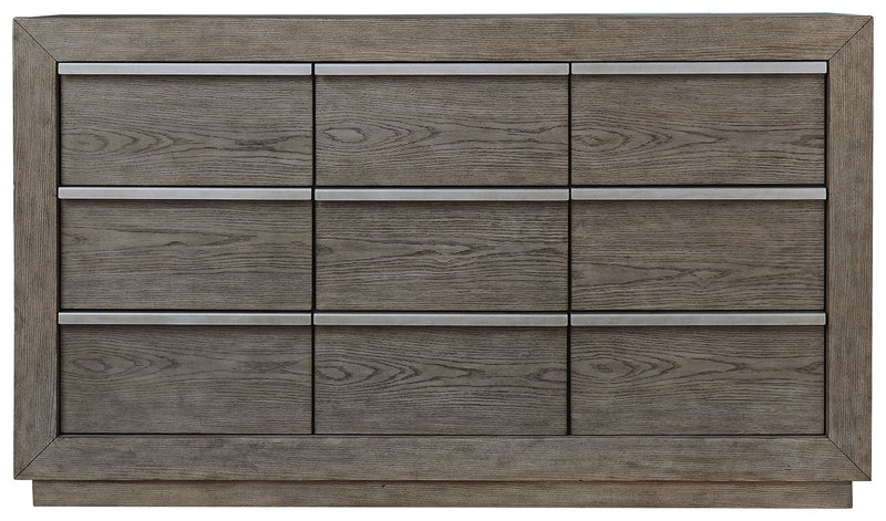 Anibecca - Weathered Gray - Dresser-Washburn's Home Furnishings