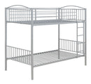 Anson - Twin Over Twin Bunk Bed With Ladder - White-Washburn's Home Furnishings