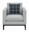 Apperson - Arm Chair - Pearl Silver-Washburn's Home Furnishings