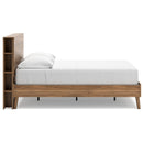 Aprilyn - Honey - Full Bookcase Bed-Washburn's Home Furnishings