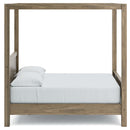 Aprilyn - Light Brown - Full Canopy Bed-Washburn's Home Furnishings