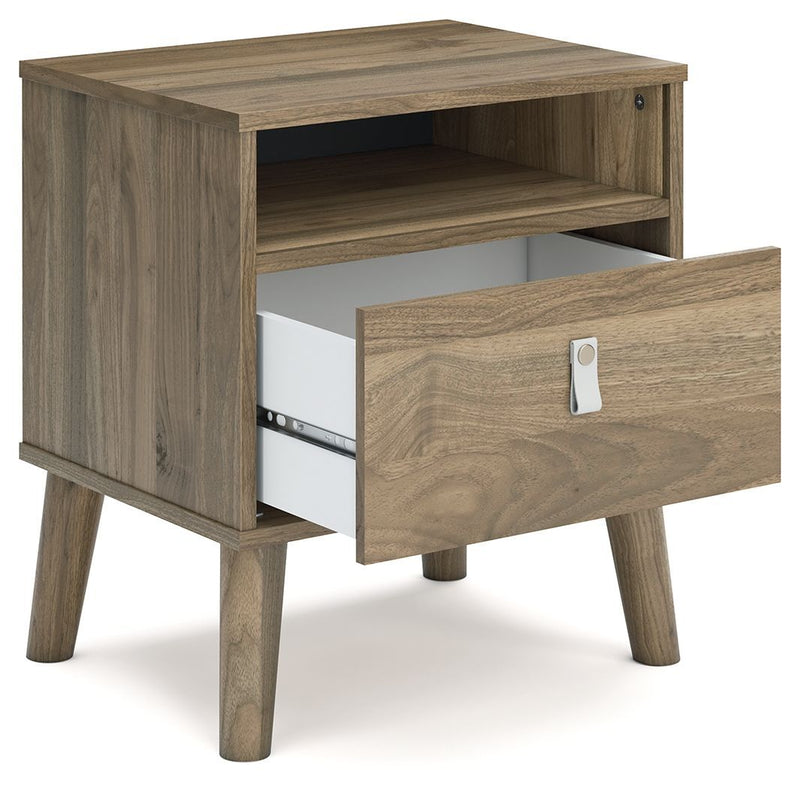 Aprilyn - Light Brown - One Drawer Night Stand-Washburn's Home Furnishings