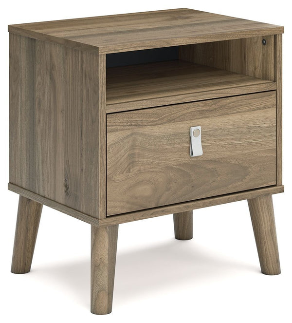 Aprilyn - Light Brown - One Drawer Night Stand-Washburn's Home Furnishings