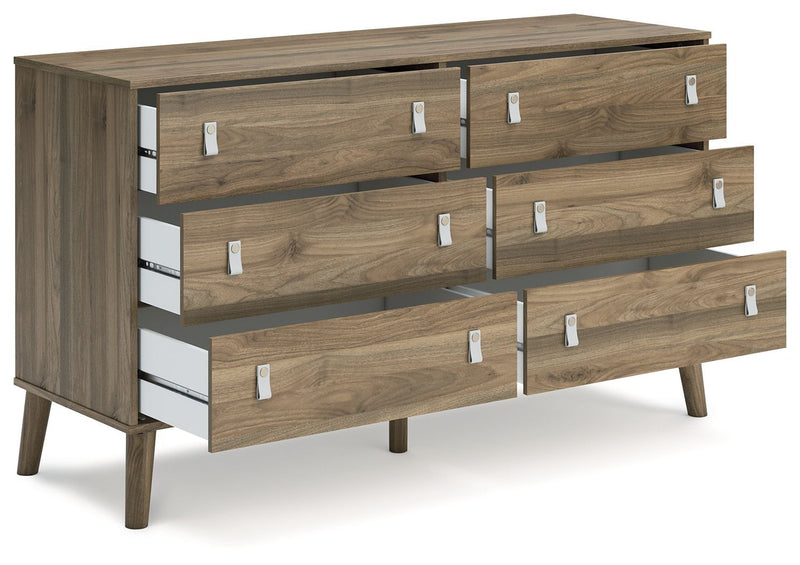 Aprilyn - Light Brown - Six Drawer Dresser-Washburn's Home Furnishings