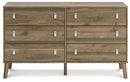 Aprilyn - Light Brown - Six Drawer Dresser-Washburn's Home Furnishings