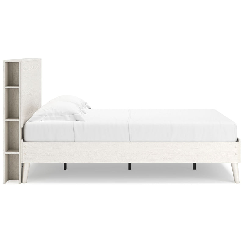 Aprilyn - White - Full Bookcase Bed-Washburn's Home Furnishings