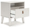 Aprilyn - White - One Drawer Night Stand-Washburn's Home Furnishings