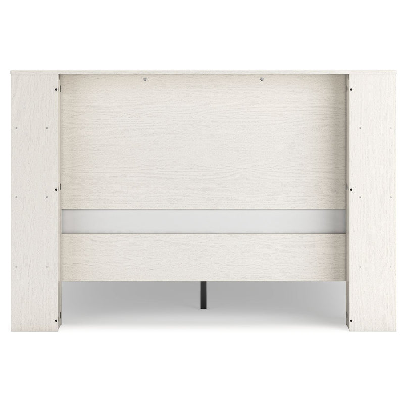 Aprilyn - White - Queen Bookcase Bed-Washburn's Home Furnishings