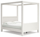 Aprilyn - White - Queen Canopy Bed-Washburn's Home Furnishings