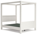 Aprilyn - White - Queen Canopy Bed-Washburn's Home Furnishings