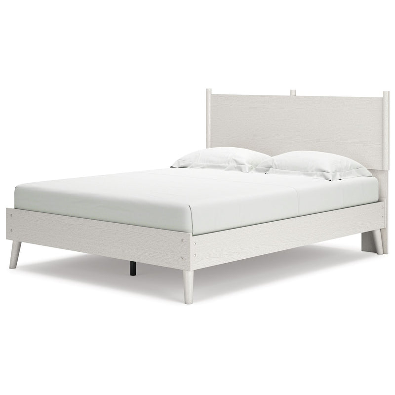 Aprilyn - White - Queen Panel Bed-Washburn's Home Furnishings