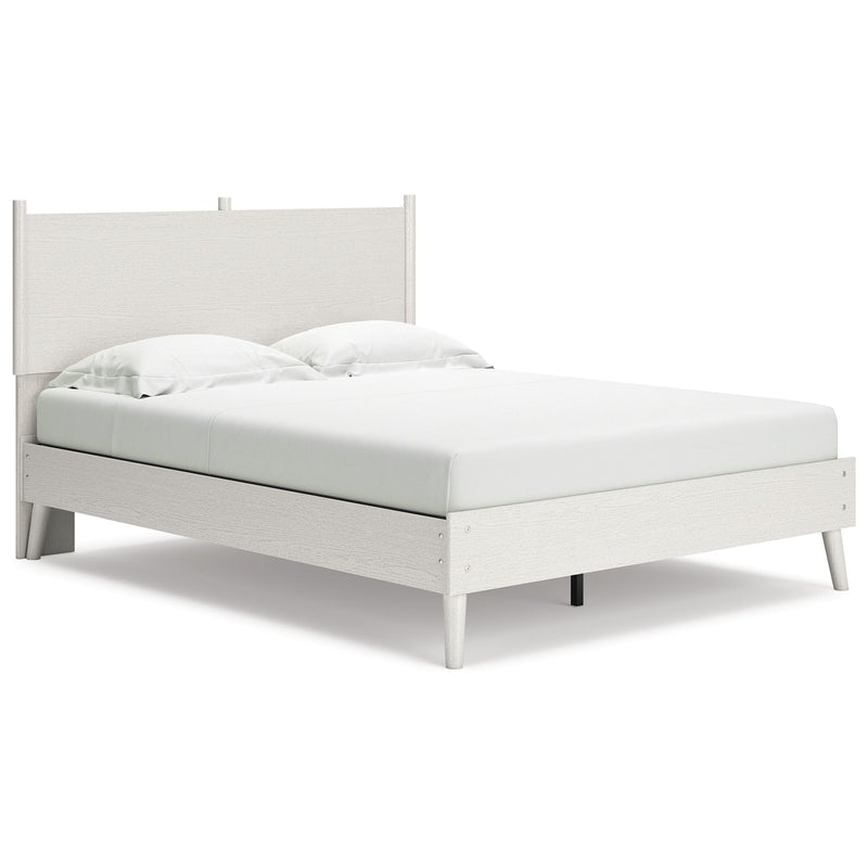 Aprilyn - White - Queen Panel Bed-Washburn's Home Furnishings