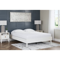 Aprilyn - White - Queen Platform Bed-Washburn's Home Furnishings