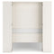 Aprilyn - White - Twin Bookcase Bed-Washburn's Home Furnishings