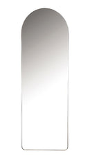 Arch-shaped Wall Mirror With - Black Frame Finish - Pearl Silver-Washburn's Home Furnishings