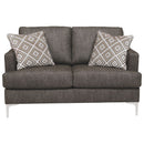 Arcola - Brown Dark - Rta Loveseat-Washburn's Home Furnishings