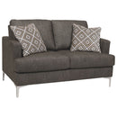 Arcola - Brown Dark - Rta Loveseat-Washburn's Home Furnishings