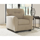 Ardmead - Putty - 2 Pc. - Chair With Ottoman-Washburn's Home Furnishings