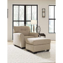 Ardmead - Putty - 2 Pc. - Chair With Ottoman-Washburn's Home Furnishings