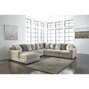 Ardsley - Pewter - Right Arm Facing Sofa 4 Pc Sectional-Washburn's Home Furnishings