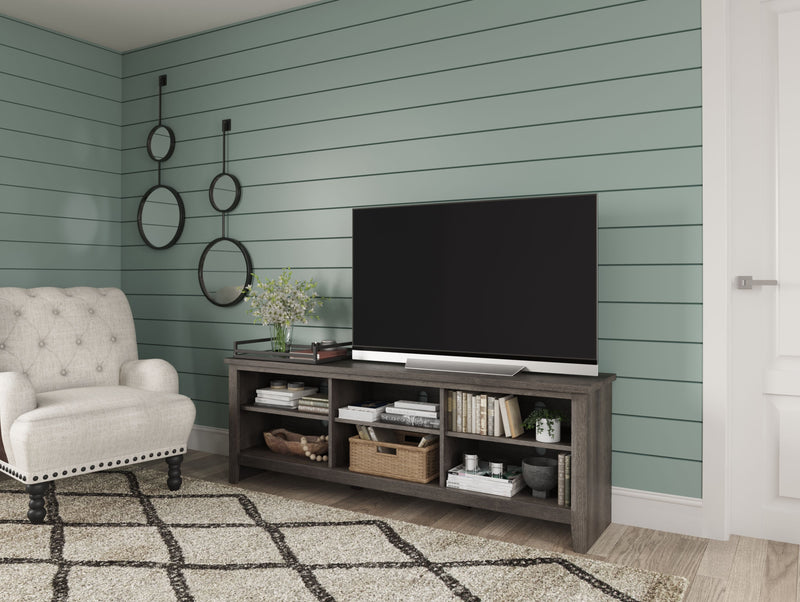 Arlenbry - Gray - Extra Large Tv Stand-Washburn's Home Furnishings