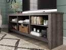 Arlenbry - Gray - Extra Large Tv Stand-Washburn's Home Furnishings