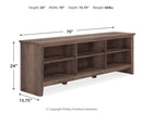 Arlenbry - Gray - Extra Large Tv Stand-Washburn's Home Furnishings