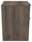 Arlenbry - Gray - File Cabinet-Washburn's Home Furnishings