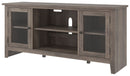 Arlenbry - Gray - Lg Tv Stand W/fireplace Option-Washburn's Home Furnishings