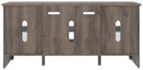 Arlenbry - Gray - Lg Tv Stand W/fireplace Option-Washburn's Home Furnishings