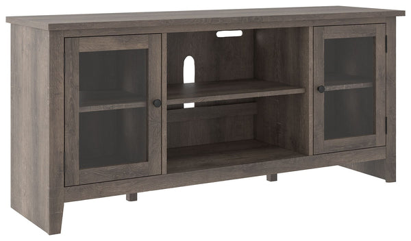 Arlenbry - Gray - Lg Tv Stand W/fireplace Option-Washburn's Home Furnishings