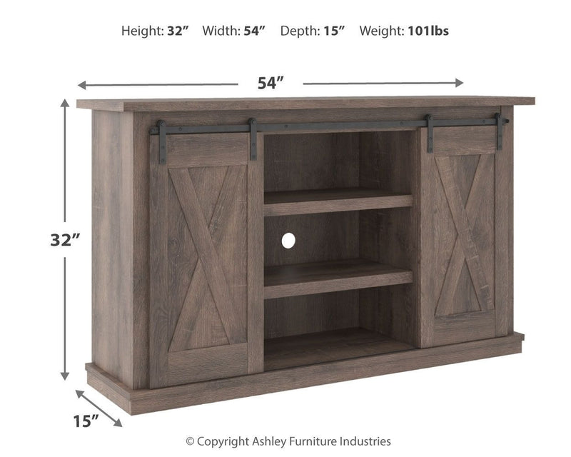 Arlenbry - Gray - Medium Tv Stand-Washburn's Home Furnishings