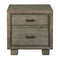 Arnett - Gray - Two Drawer Night Stand-Washburn's Home Furnishings