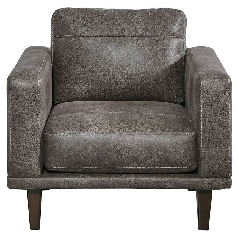 Arroyo - Dark Gray - Chair-Washburn's Home Furnishings