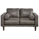 Arroyo - Dark Gray - Loveseat-Washburn's Home Furnishings