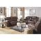 Ashely Stoneland - Chocolate - Rocker Recliner-Washburn's Home Furnishings